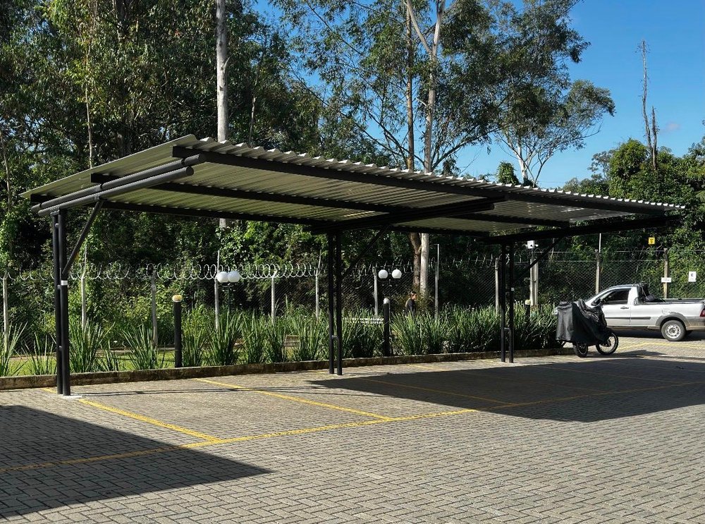 Cobertura com Telha Galvalume 0,43mm — FBM Dourado Vale do Paraíba